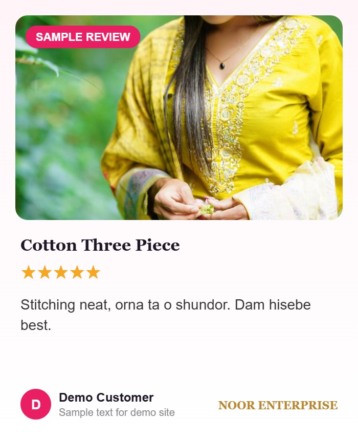 Customer Review