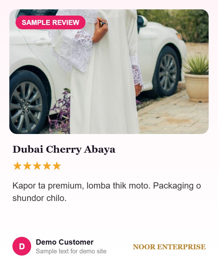 Customer Review