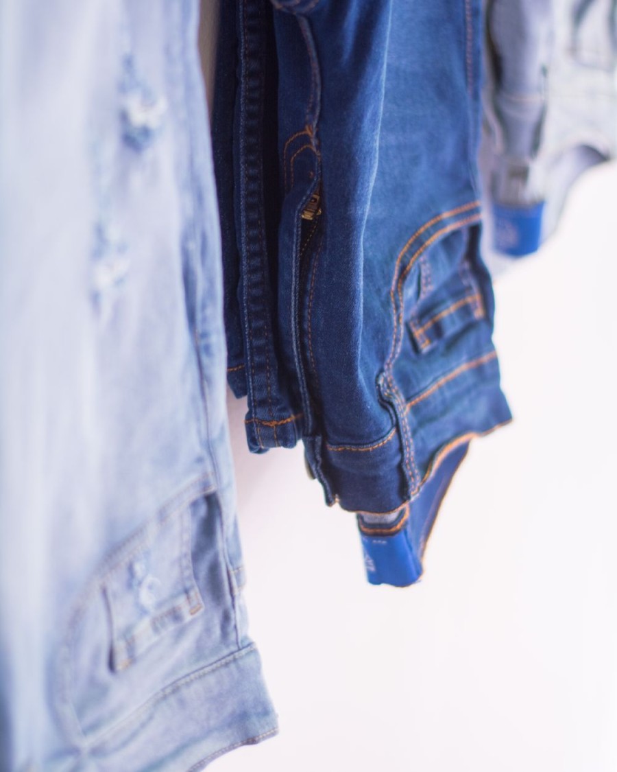 Men's Regular Fit Denim Jeans - Blue