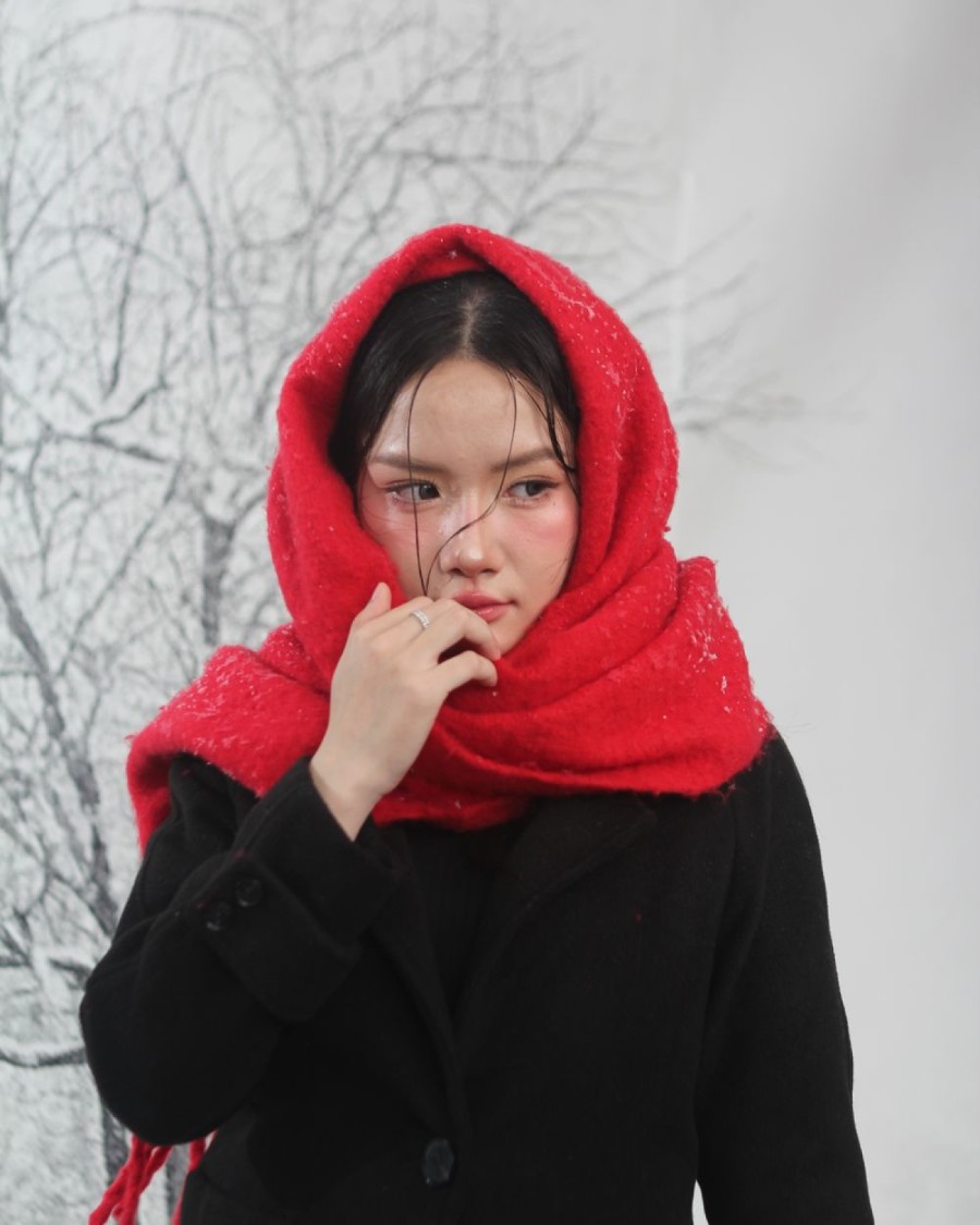 Knitted Winter Scarf